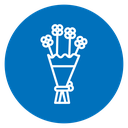 Flower bouquet 2 icon