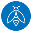 Fly insect icon