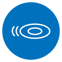 Flying disc icon
