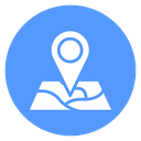 Folded Map Pin icon