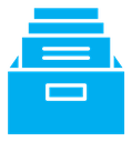 Folder box icon