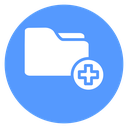 Folder Plus Badge icon