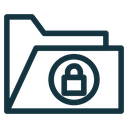 Folder security icon
