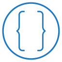 Font brackets icon