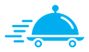 Food delivery icon