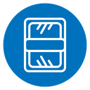 Food tray icon