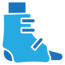 Foot splint icon
