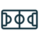 Football field icon