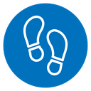 Footprint icon