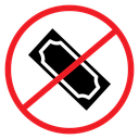 Free of charge icon