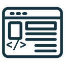 Front end icon