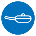 Frying pan icon