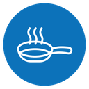 Frying pan icon