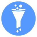 Funnel Filter Drops icon