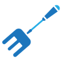 Garden fork icon