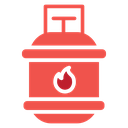 Gas cylinder Color Filled icon