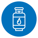 Gas cylinders icon