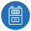 Gas meter icon