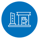 Gas station icon