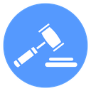 Gavel Sound Block icon