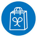 Gift bag icon