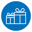 Gift boxes icon