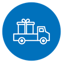 Gift Delivery Truck icon