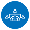 Global Conference Color Filled icon