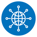 Global network icon
