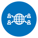 Global network icon