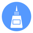 Glue bottle Color Filled icon