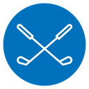 Golf club icon