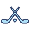 Golf club icon