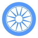 Grapefruit Color Filled icon