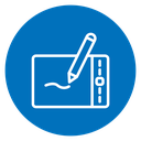 Graphic tablet 2 icon