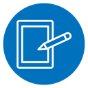 Graphic tablet Color Filled icon