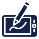Graphic tablet icon