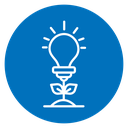 Green eco energy icon