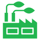 Green Factory Leaf Chimneys icon