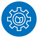 Green technology icon