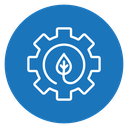 Green technology icon
