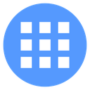 Grid 3x3 icon