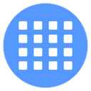 Grid 4x4 icon