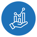 Growth Analytics Color Filled icon