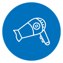 Hair Dryer Color Filled icon