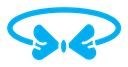 Hair tie icon