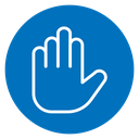 Hand icon