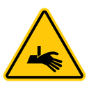 Hand Crush Warning icon