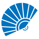 Hand fan icon