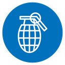 Hand grenade icon